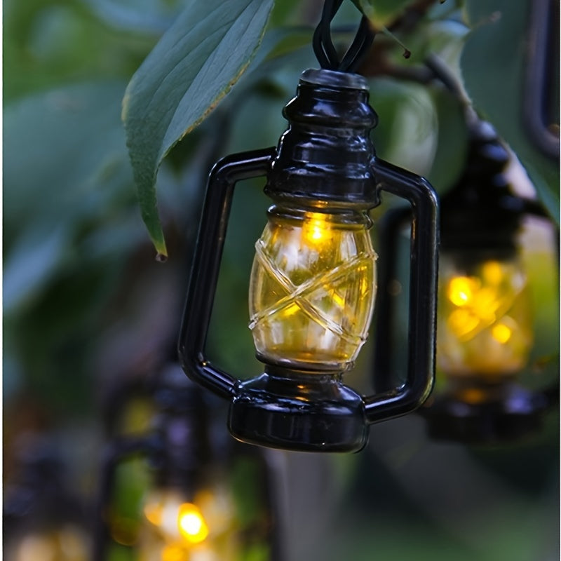 Zonne‑energie Buitenlamp met 8 Functies en 20‑LED Slinger