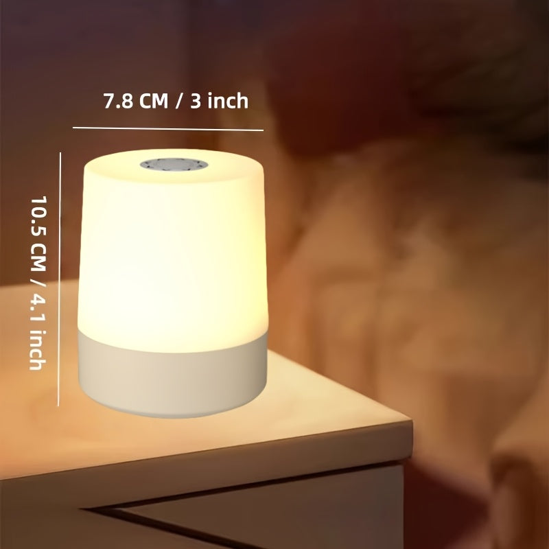 Draadloos LED Touch Nachtlampje met Dimbare Helderheid