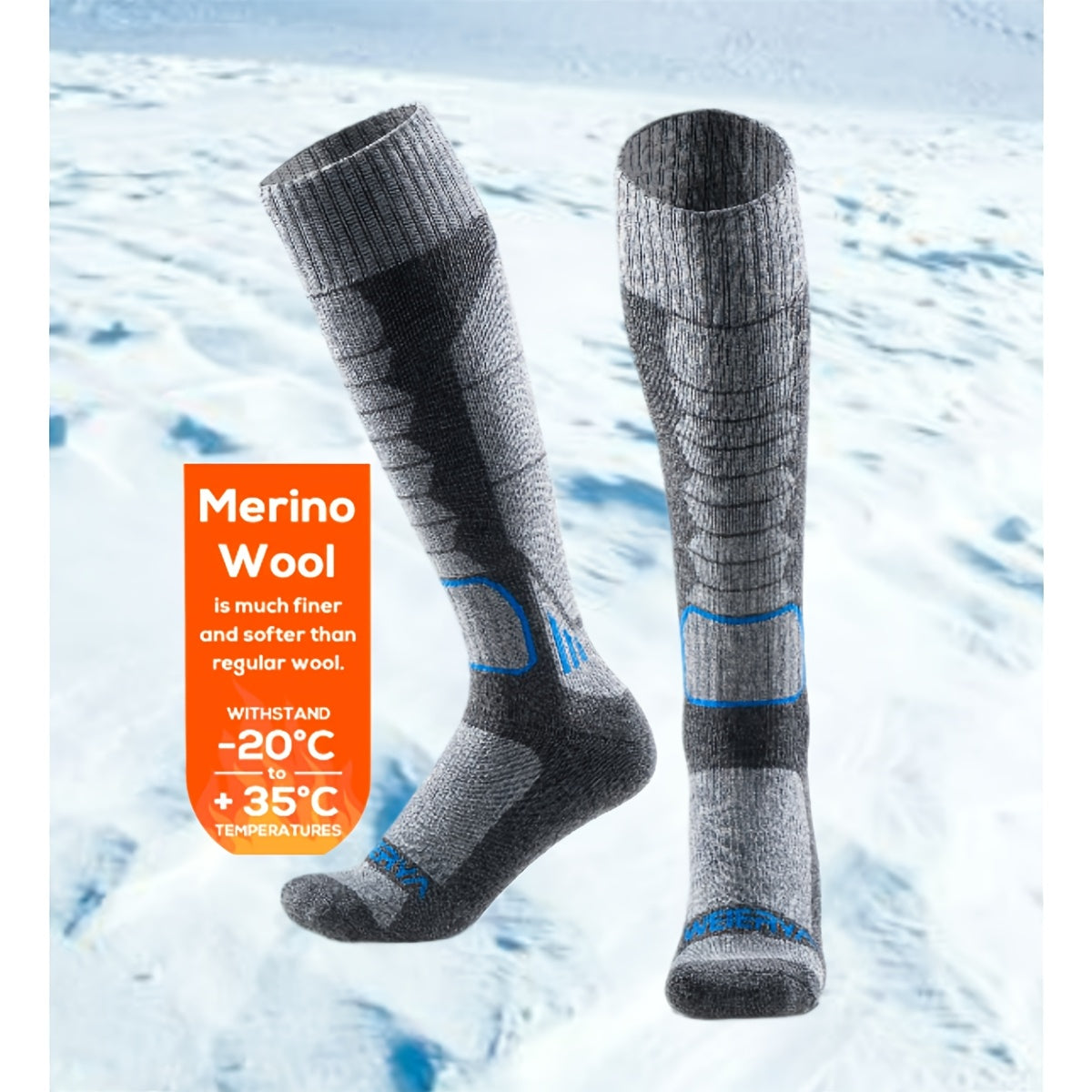 Merino Sokken voor Buitenactiviteiten – Warm en Comfortabel