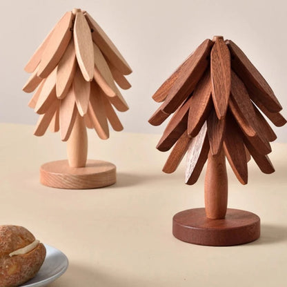 Handgemaakte Houten Onderzetters met Rustiek Design