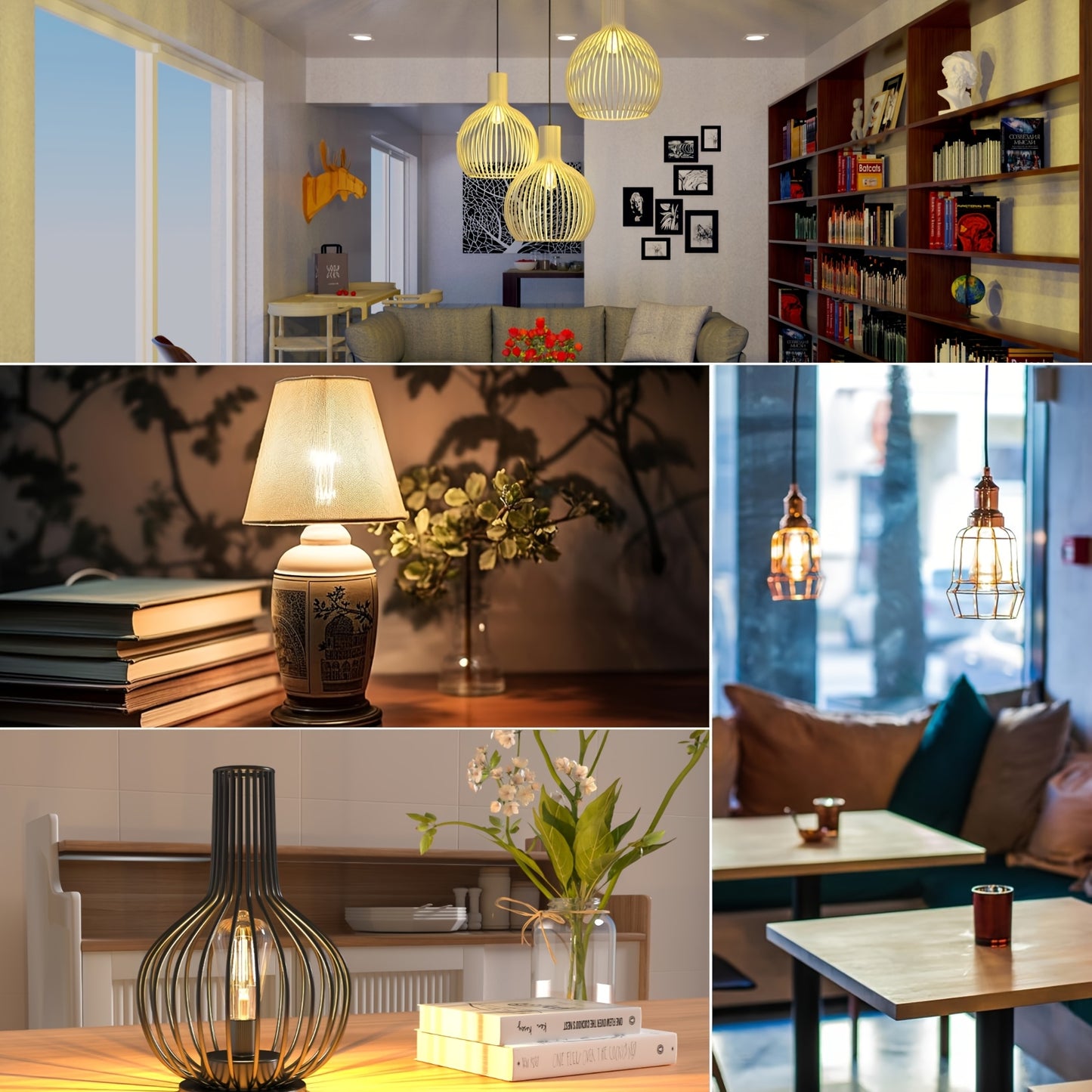 AmberGlow LED-lamp – Vintage Decoratief Licht