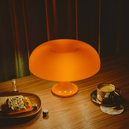Retro Tafellamp Met Paddenstoelvorm En Instelbare LED Verlichting