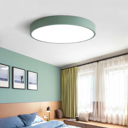 Ronde Led Plafondlamp Met Vast Armatuur