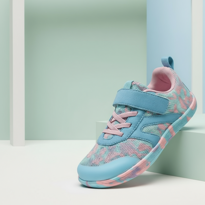 Lichtgewicht Kindersneakers met Ademend Mesh en Antislip Zool