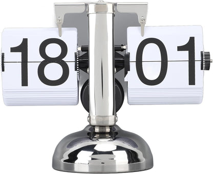 Retro Flip Klok Met Mechanische Tijdweergave Voor Een Tijdloze Interieuruitstraling
