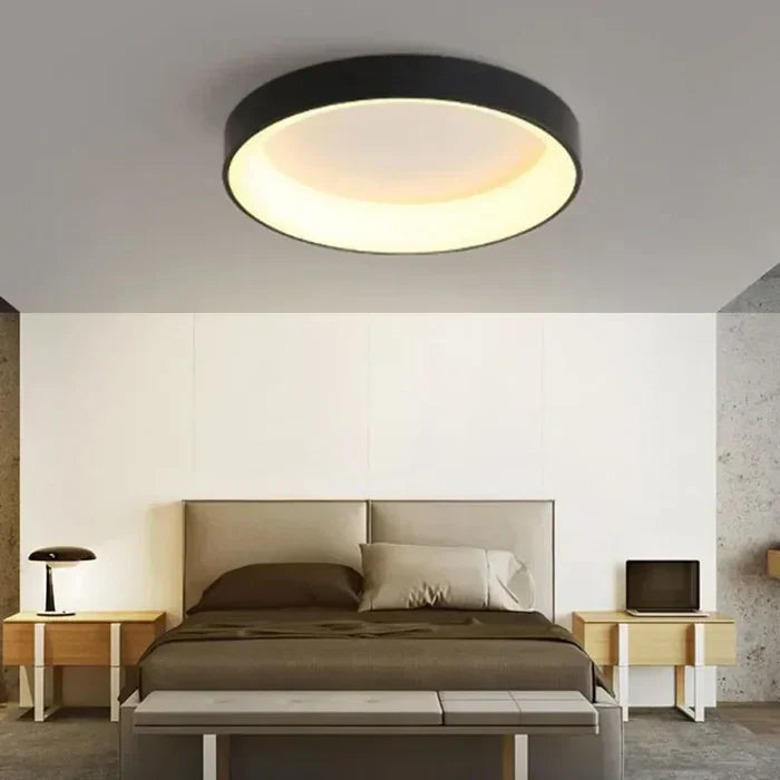 Scandinavische LED Plafondlamp met Minimalistisch Design