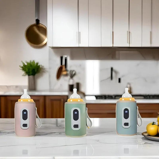 ThermoSip Flessenwarmer – Slimme USB-oplossing voor Babyvoeding onderweg