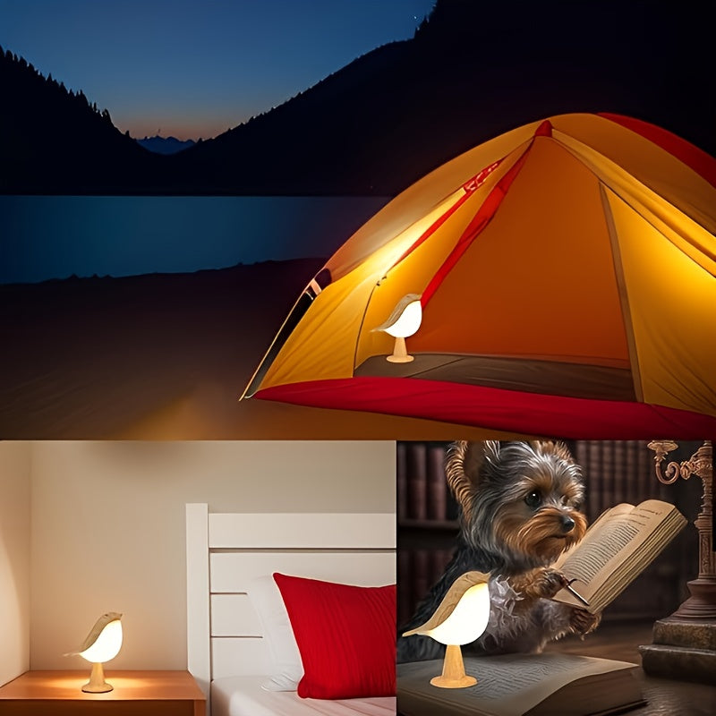 Vogel Tafel Lamp – Draadloze LED met Touch & Dimbaar Licht