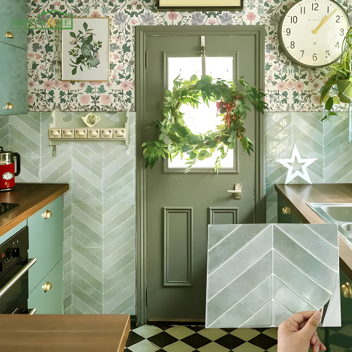 Zelfklevende 3D Wandpanelen Voor Snelle Wanddecoratie