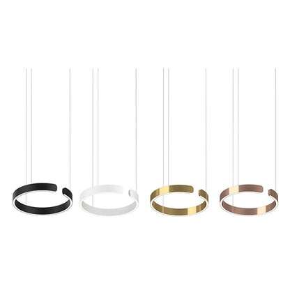 Moderne Ringvormige Hanglamp Met Geïntegreerde LED-Verlichting