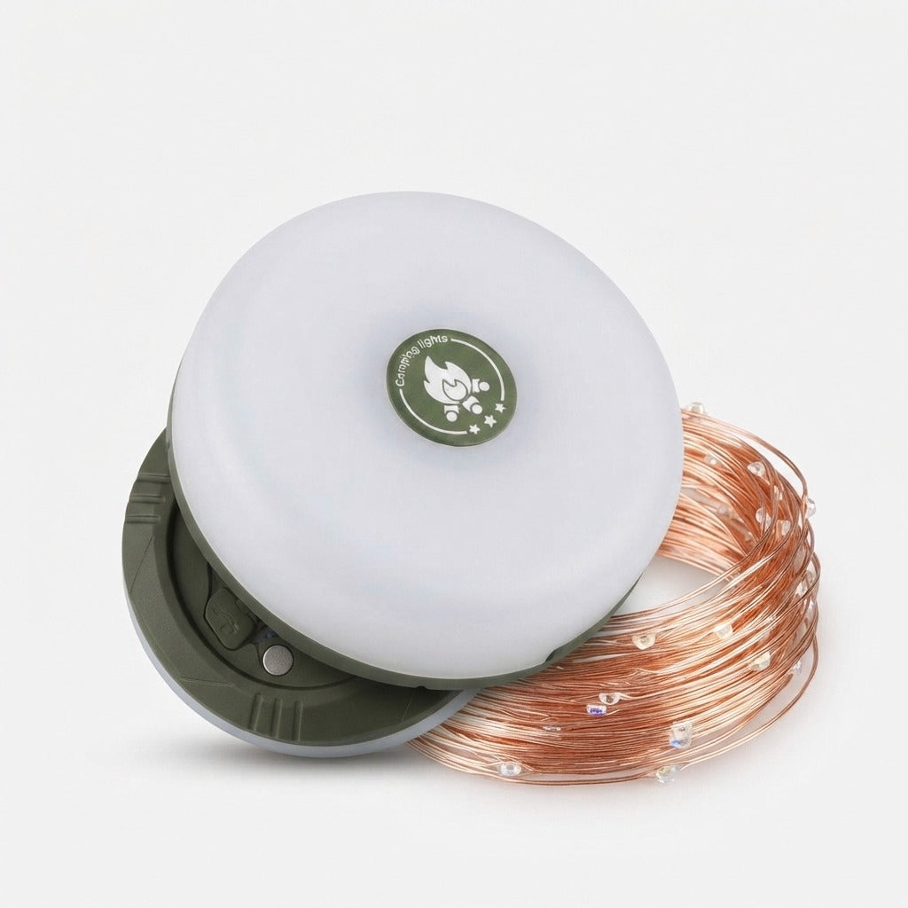 4 In 1 Campinglamp Voor Flexibele En Praktische Buitenverlichting