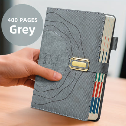 Dagplanner 2026 – Hardcover Kalender met Dagindeling