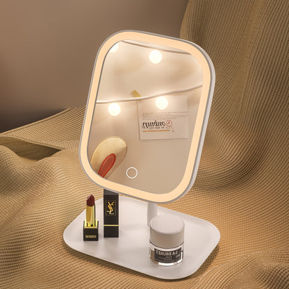 STNY LED Make-up Spiegel – Draagbaar & USB-oplaadbaar met Touch Control en 3 Lichtstanden