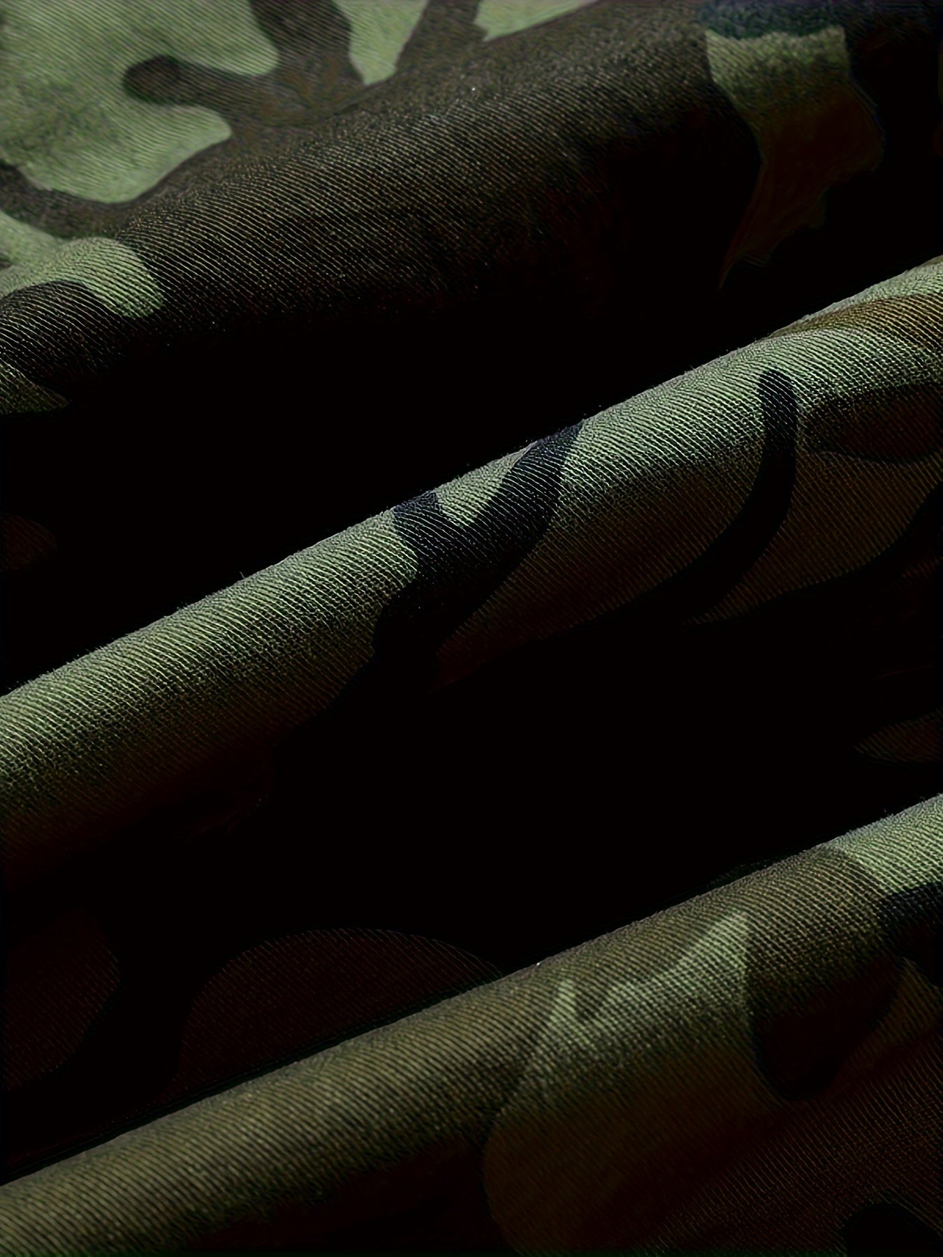 Heren Militair Camouflage Shirt – 100% Katoen met Borstzakken