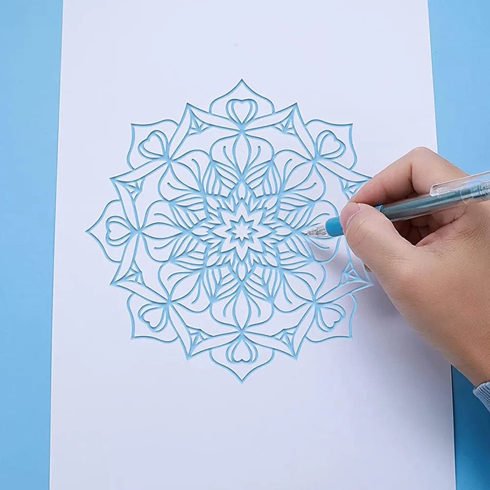 Precisie‑Snijset van 12 Stuks voor Creatieve Papier‑ en Stoffprojecten