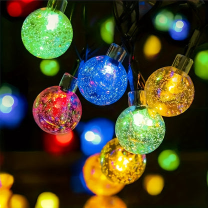 Zonne LED Bubbel- en Striplamp met 8 Lichtmodi voor Buiten