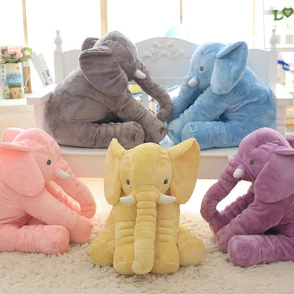 Olifant Knuffelkussen Voor Baby's En Peuters Met Zachte Ondersteuning