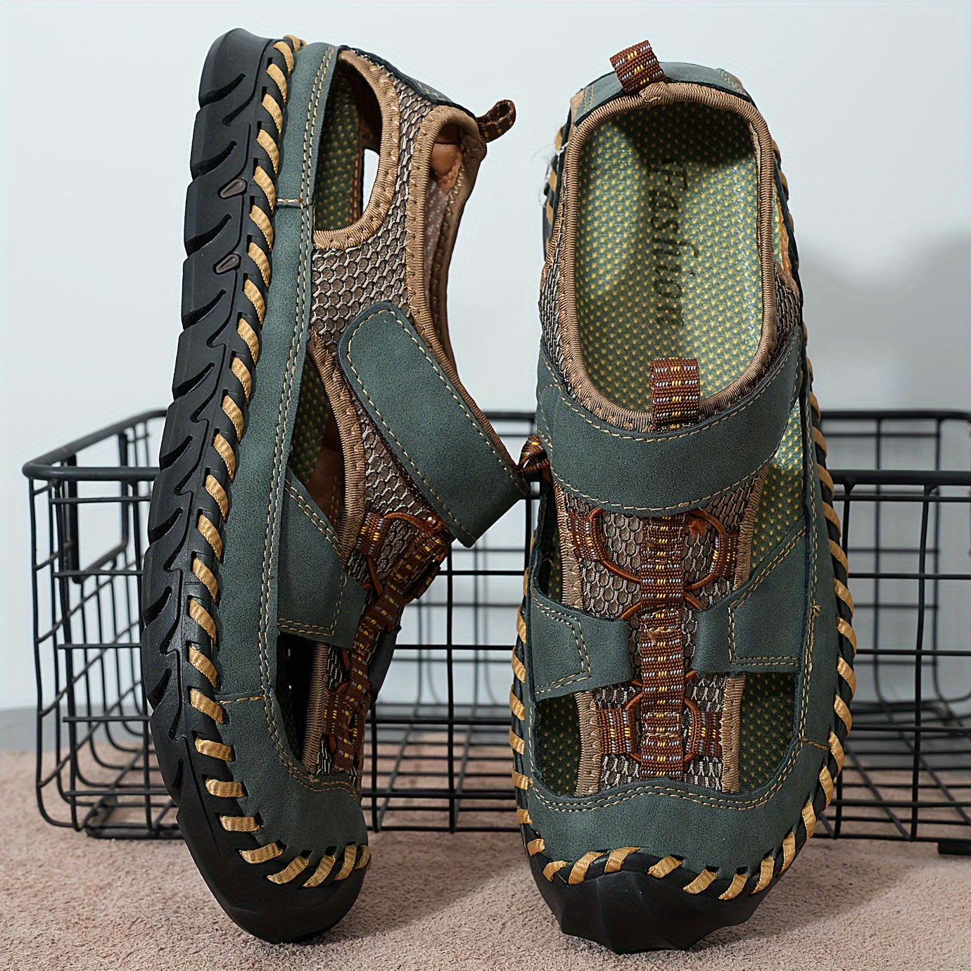 Heren Sandalen – Sportieve Ademende Outdoorsandalen