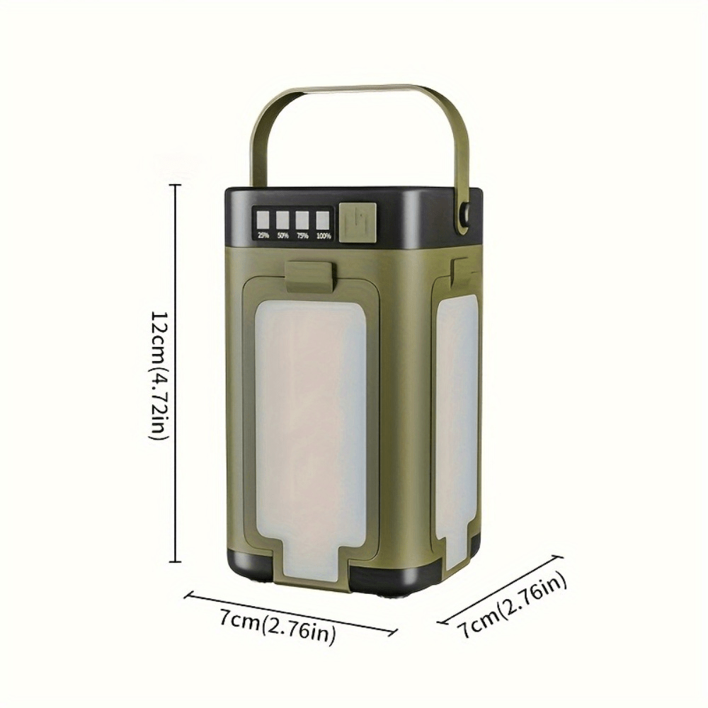 Draagbare Camping LED Lamp op Zonne‑energie voor Outdoor Gebruik