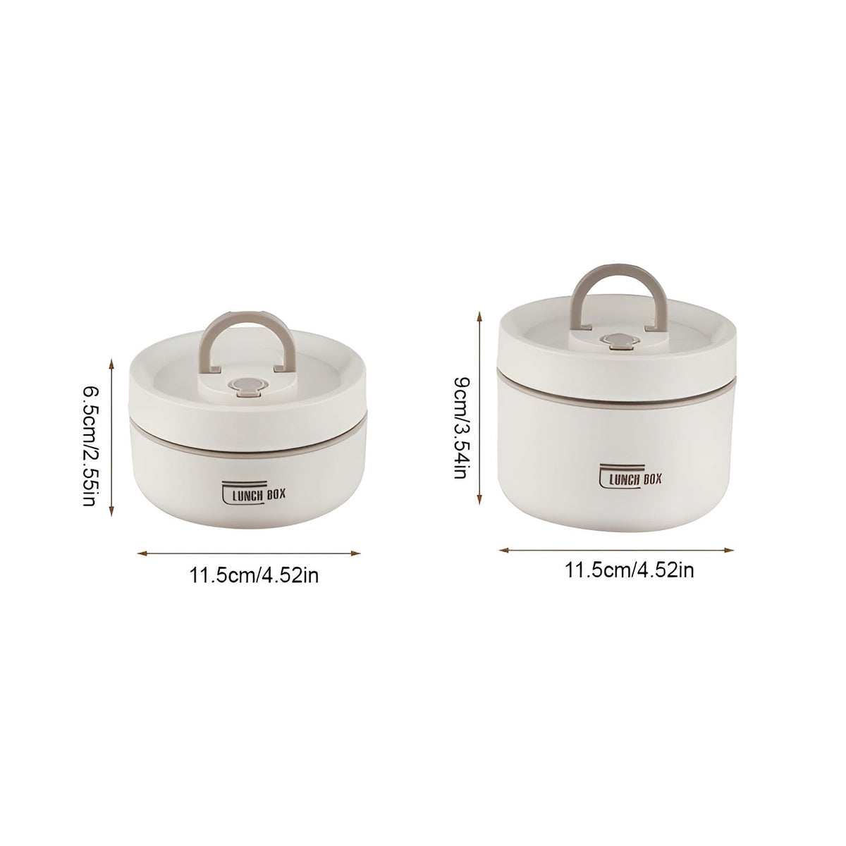 Geïsoleerde Lunchbox Met Meerdere Compartimenten En Draagtas