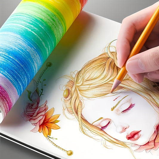 Kleurpotlodenset 48-200 stuks – Zachte kern & Ergonomisch hout