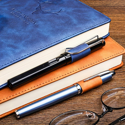 360-pagina’s Notitieboek met Kunstleren Omslag – Vintage Stijl met Bladwijzer