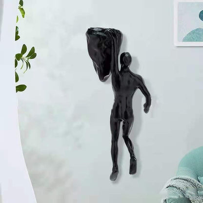 3D Klimmende Wandsculptuur Van Hars Voor Moderne En Creatieve Woondecoratie