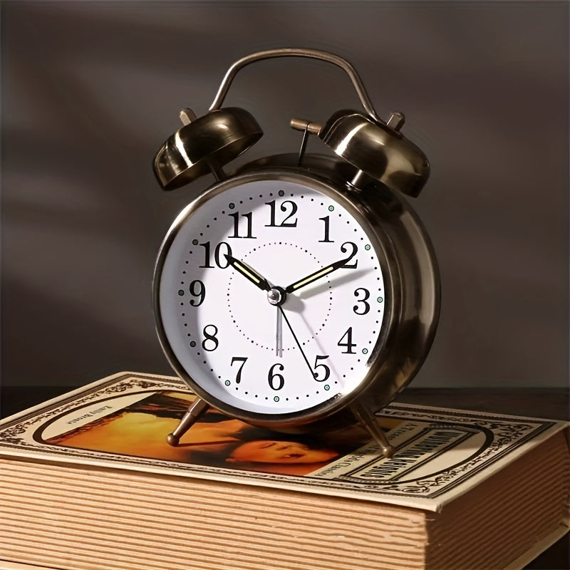 BellBlast Wekker – Klassieke Dubbele Belkracht voor Zware Slapers