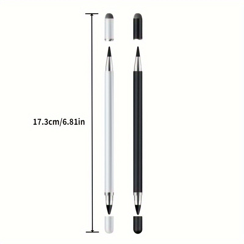 Universele 3-in-1 Stylus – Hoge Precisie voor iPad, iPhone & Tablets zonder Batterij
