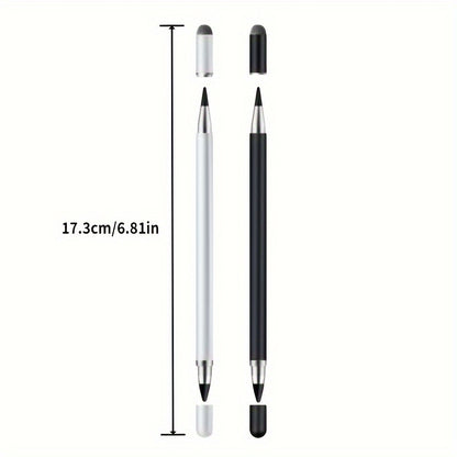 Universele 3-in-1 Stylus – Hoge Precisie voor iPad, iPhone & Tablets zonder Batterij
