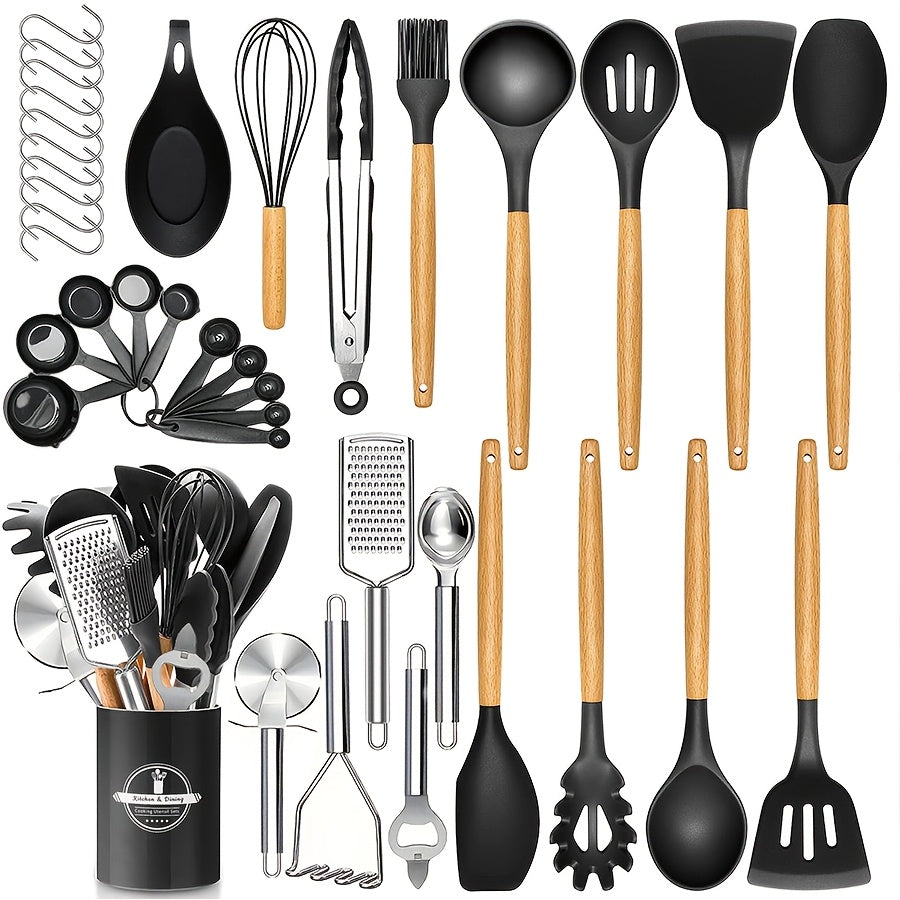 ChefFlex Kookgereiset – 38-delig Siliconen Comfort voor Elke Keuken