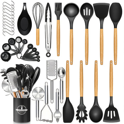 ChefFlex Kookgereiset – 38-delig Siliconen Comfort voor Elke Keuken