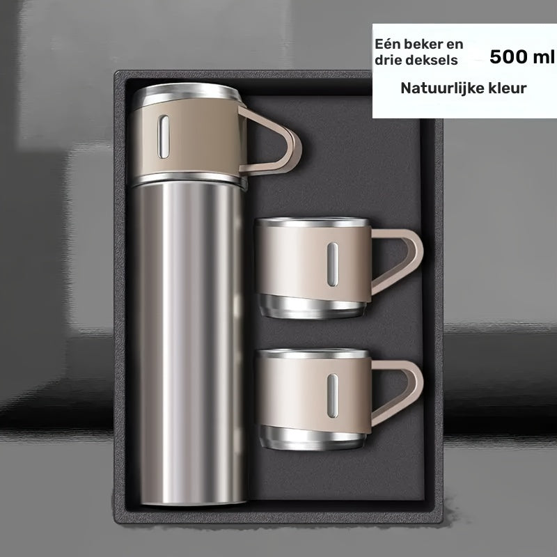 ThermoSip Reisset – Geïsoleerde Stijl voor Onderweg