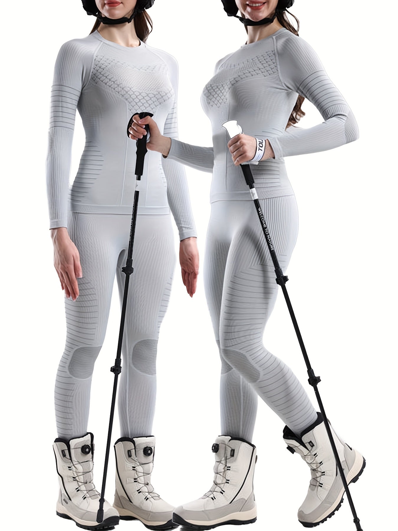 Thermisch Ondergoedset voor Dames – Sportieve Onderlaag voor Winteractiviteiten