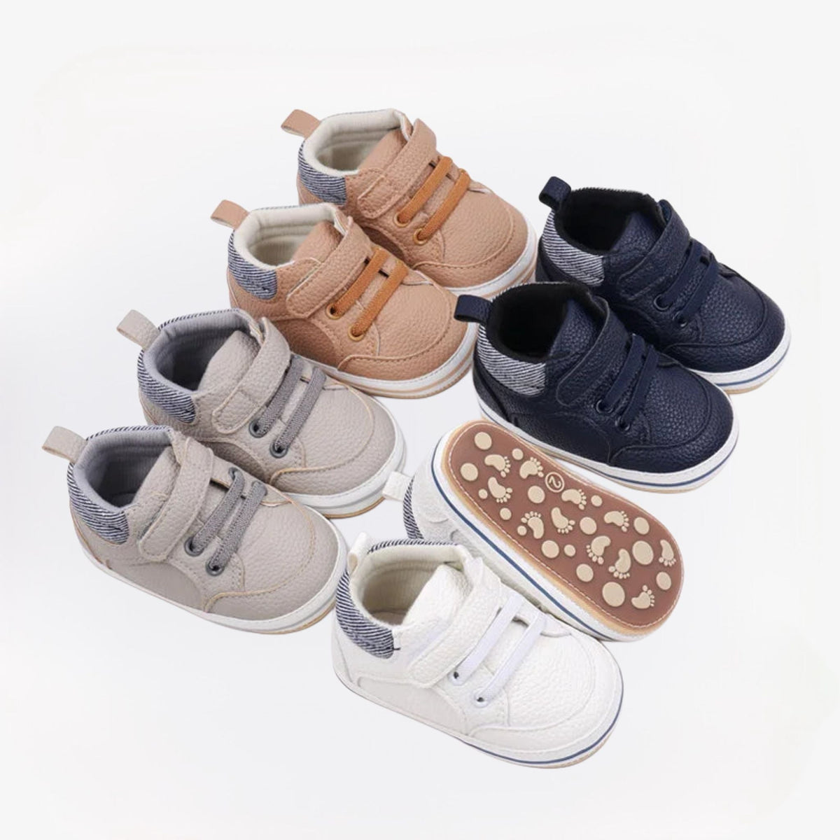 Baby Sokschoentjes Met Antislip Zool Voor Eerste Stapjes