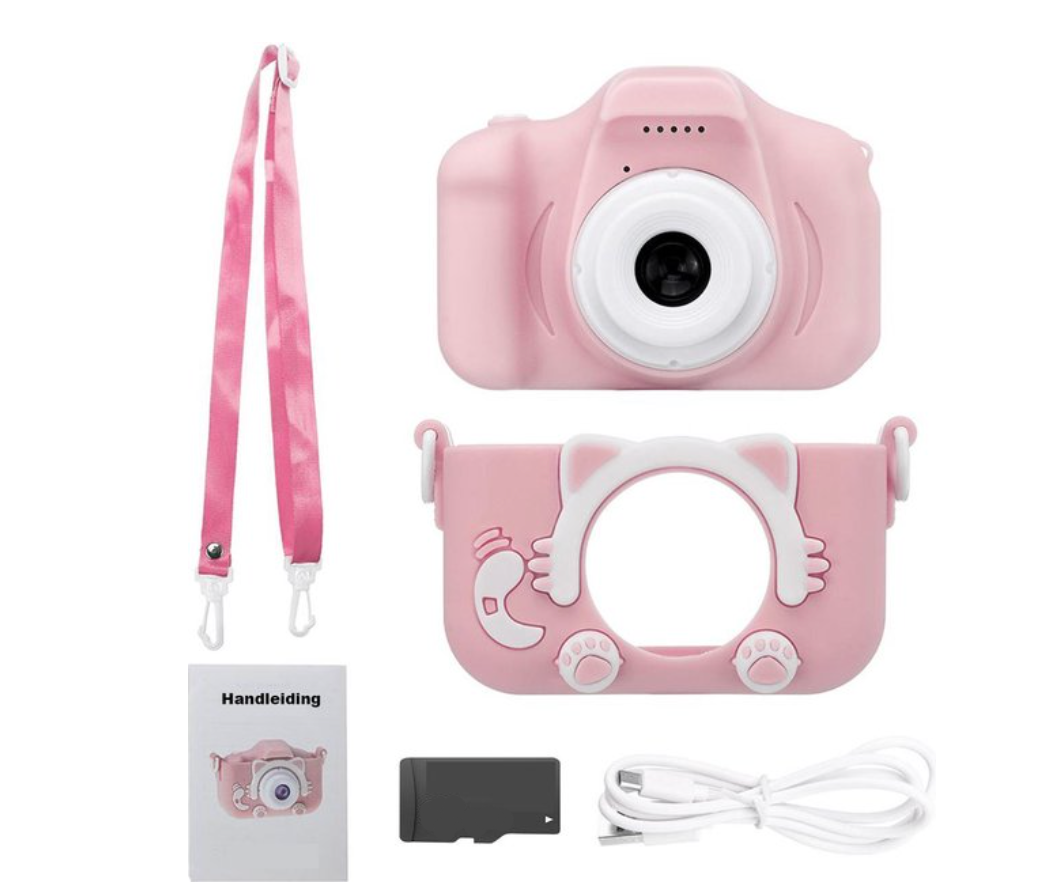 Digitale Kindercamera Met HD Foto- En Videofunctie