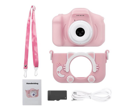Digitale Kindercamera Met HD Foto- En Videofunctie
