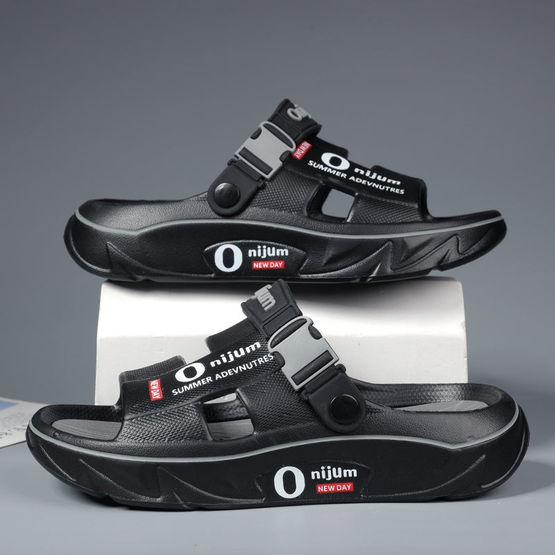 Heren Slippers – Sportieve Antislip Zomersandalen