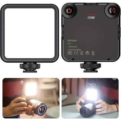 LED Clip‑Vullicht voor Fotografie en Video