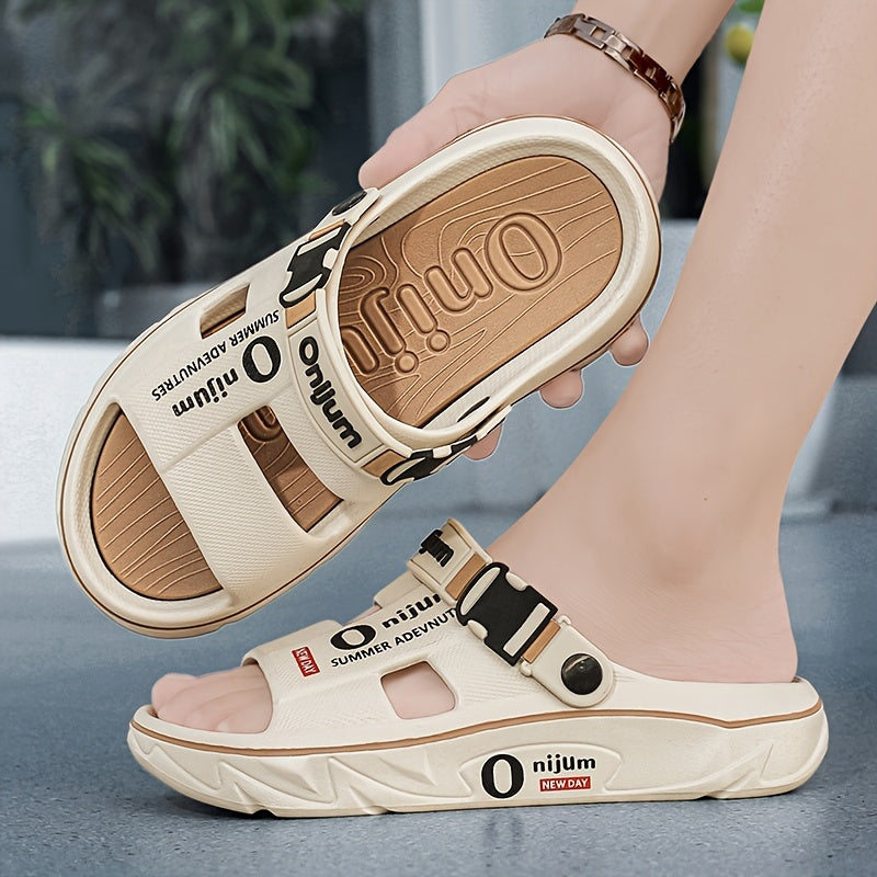 Heren Slippers – Sportieve Antislip Zomersandalen