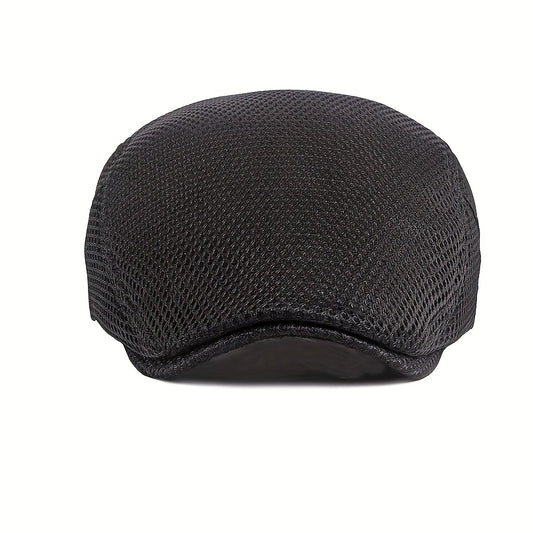 Modieuze Ademende Mesh Newsboy Cap