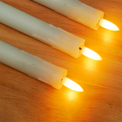 Flameless Kaarsenset – 6 Stuks met Timer & Realistisch Vlameffect