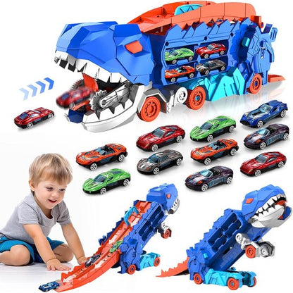 Interactieve Dinosaurus Speelgoedauto met Opbergruimte