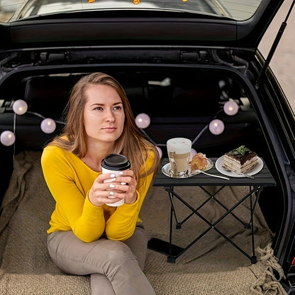 Draagbare Opvouwbare Camping Zijtafel – Compact & Multifunctioneel