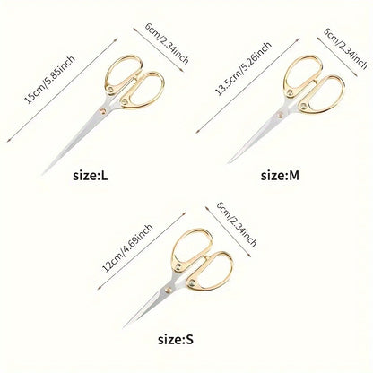 Scharenset – 3-Delige Ultra-Scherpe Roestvrije Kantoor- & Hobbytools