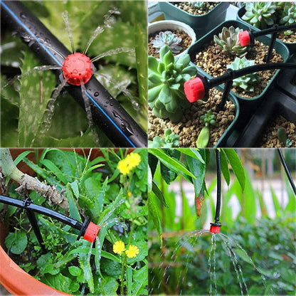Instelbare Druppeltoppers met 360° Waterregeling voor Tuin en Plantenbakken
