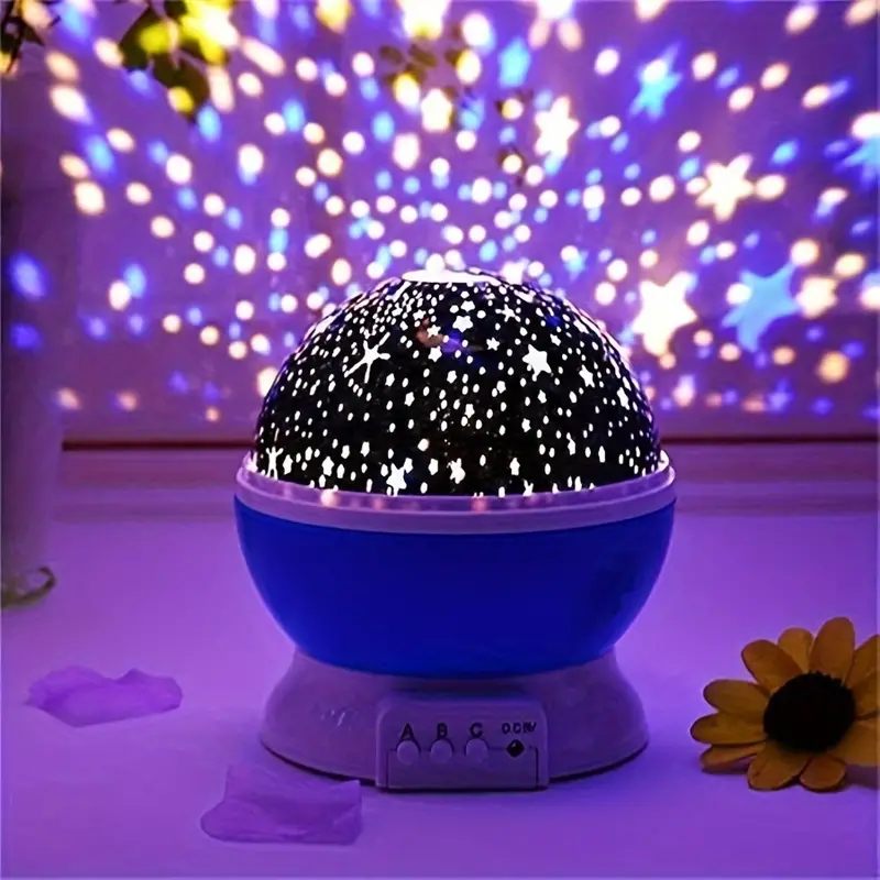 LED Nachtlamp met Sterrenprojector voor Binnengebruik