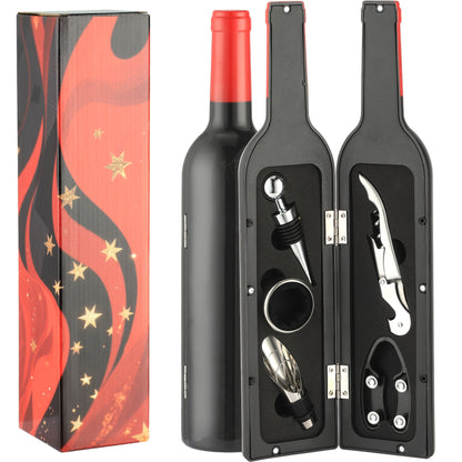 Wijnmomenten in Stijl – 5-Delige Openingsset met Geschenkdoos