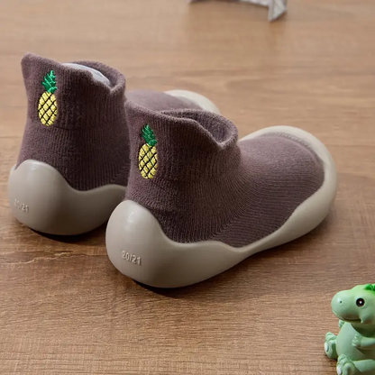 Flexibele Barefoot Babyschoenen met Antislip Zool