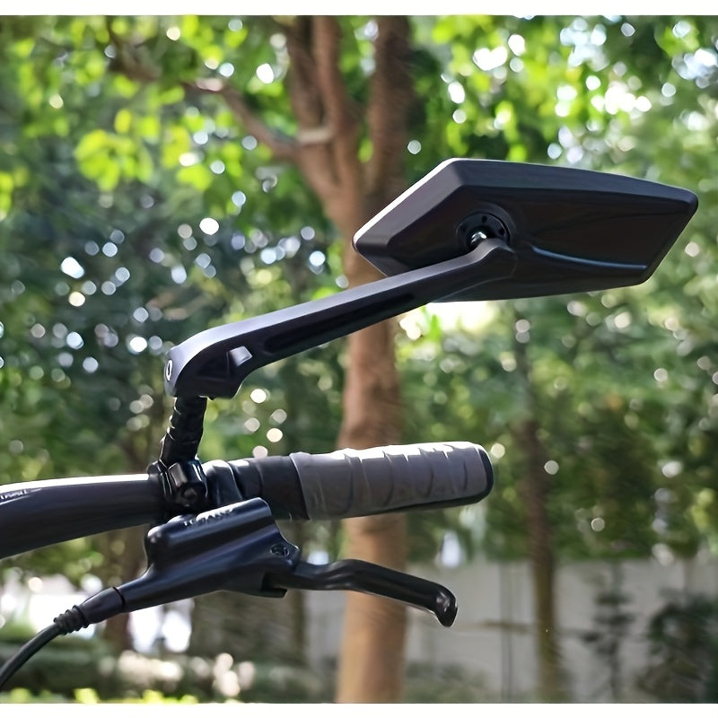 Fiets Achteruitkijkspiegels – 2 Stuks Verstelbaar & Breedhoek voor Stuurmontage
